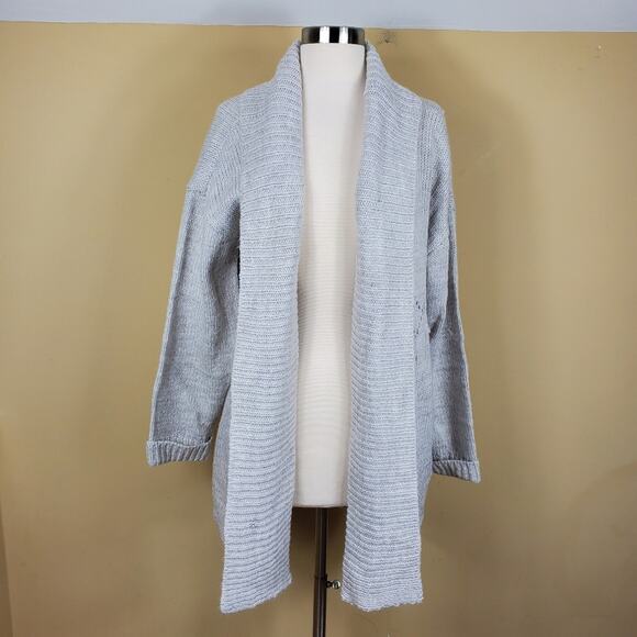 Jack by BB Dakota Cuffing Season Cardigan in Ivory Size L - Picture 1 of 8